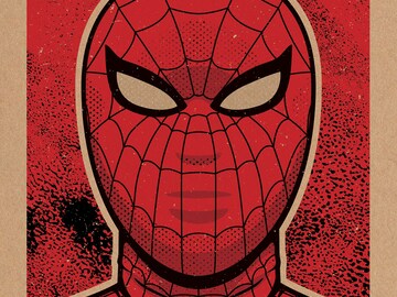 Miles Morales Spider-Man 11x11 print