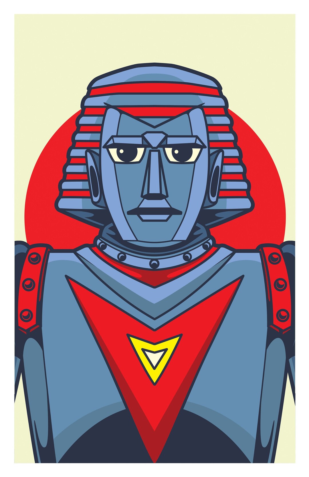 Giant Robot 11x17 Print - Etsy