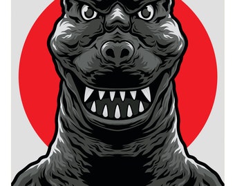 Godzilla 1954 11x17 print
