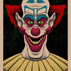 Killer Klowns (Slim) stampa 11x17