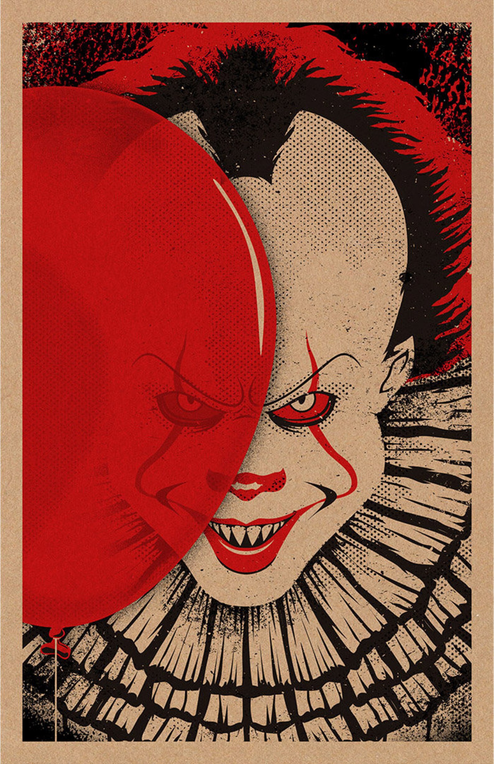 Pennywise the Clown new Version Print 11x17 - Etsy