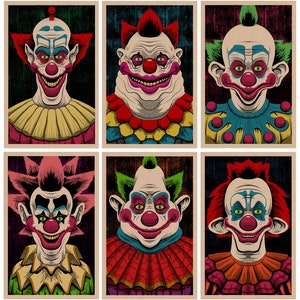 Killer Klowns from Outer Space 11x17 print set