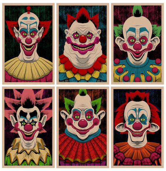Killer Klowns From Outer Space 11x17 Print Set - Etsy