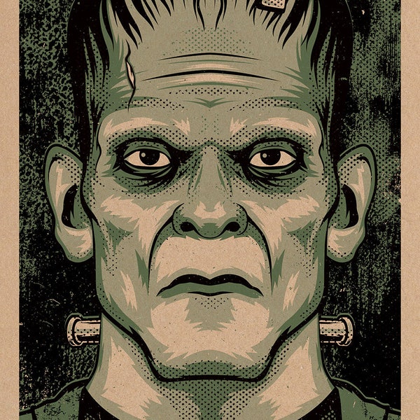 Frankenstein print