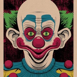 Killer Klowns (Shorty) print 11x17