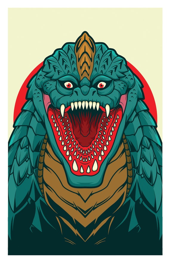 Godzilla Terrestris Singular Point 11x17 Print