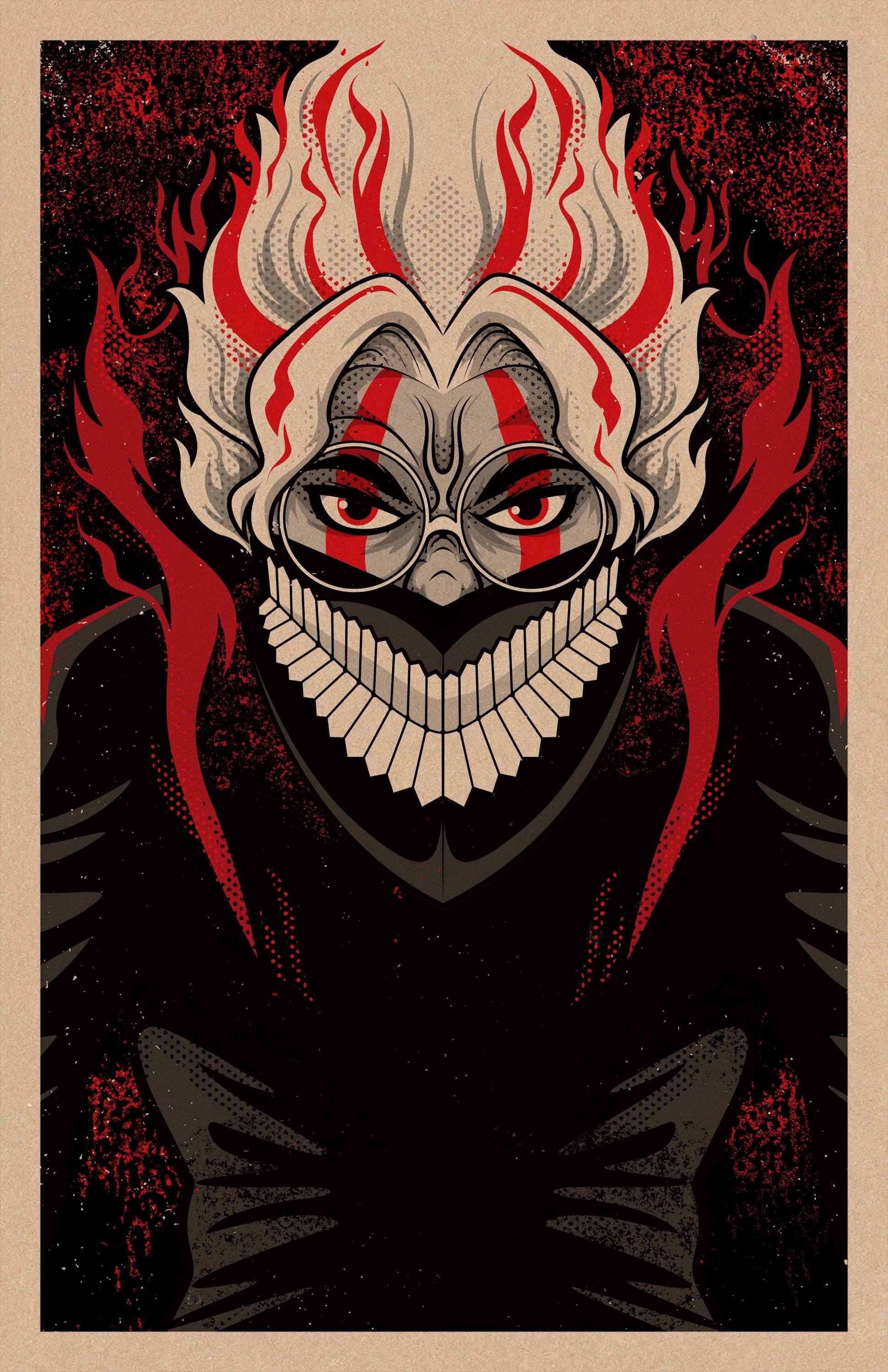 Okarun Turbo Granny Print 11x17 - Etsy