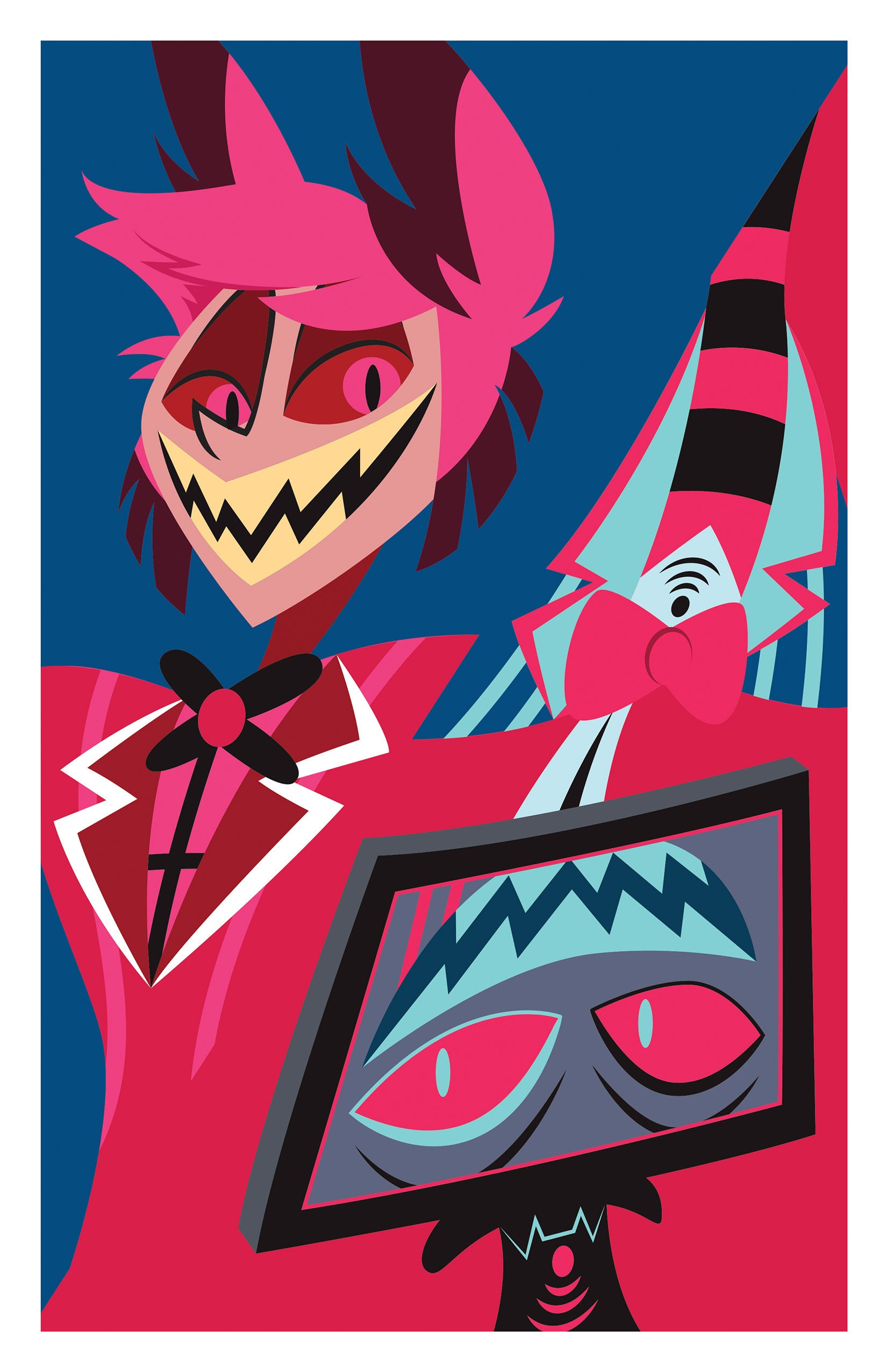 ハズビンホテル　アニカフェ アラスター　纏め Stayed Gone」アラスター＆ヴォックス 日本語吹き替えフル