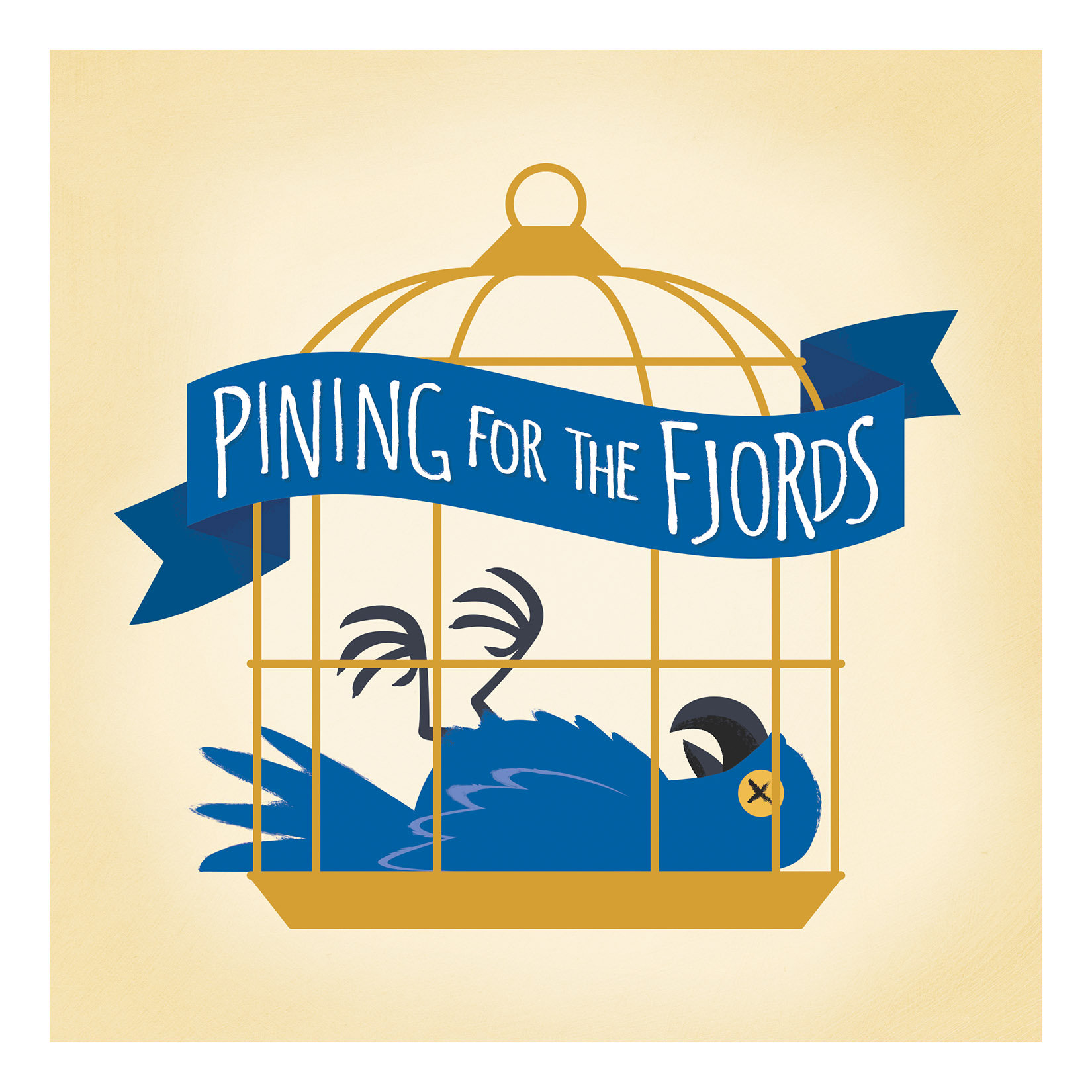 Dead Parrot Pining For The Fjords 11x11 Print Etsy 日本
