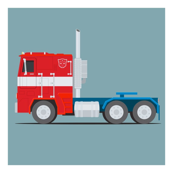 Optimus Prime 11x11 Print - Etsy New Zealand Optimus Prime 11x11 Print - Etsy New Zealand