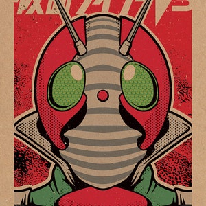 Kamen Rider V3 print 11x17