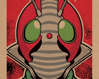 Kamen Rider V3 Print 11x17 - Etsy