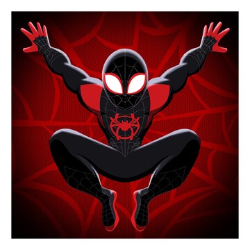 Miles Morales Spider-Man 11x11 print
