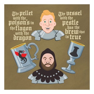Court Jester 11x11 print