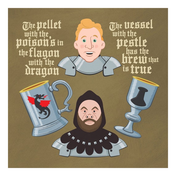 Court Jester 11x11 print