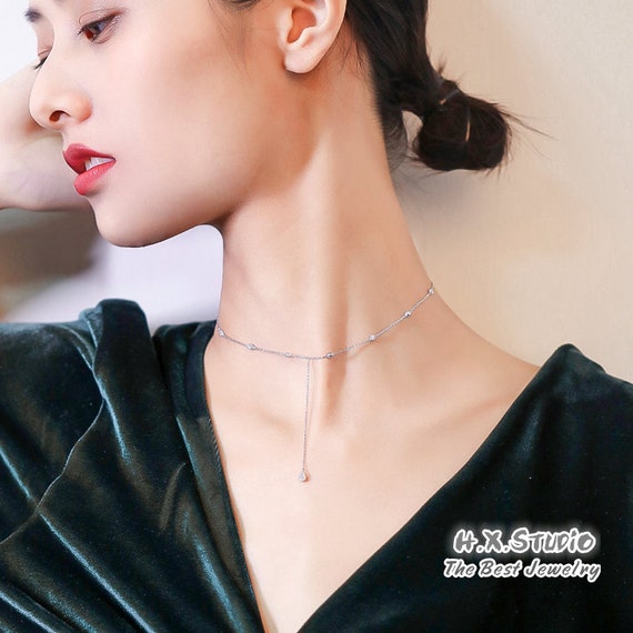 Custom diamond choker sale