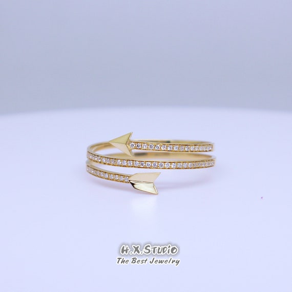 Love arrow hotsell ring