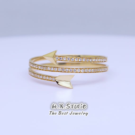 Love arrow ring sale