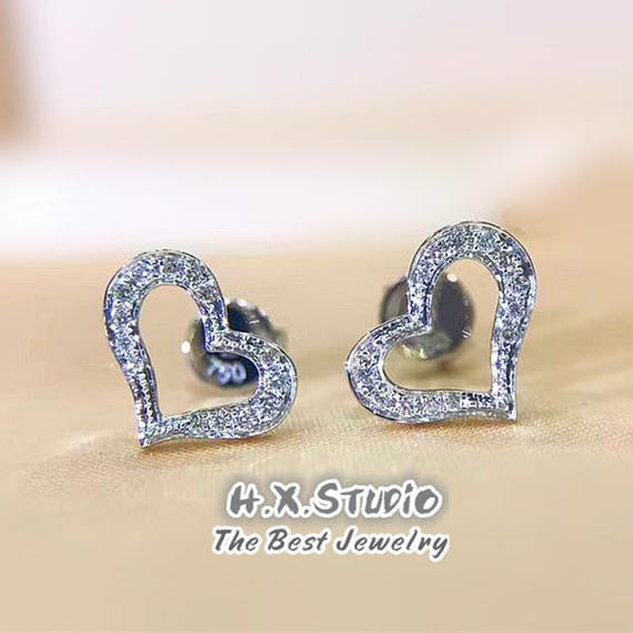 Pandora Sparkling Infinity Heart Stud Earrings | Jewelers