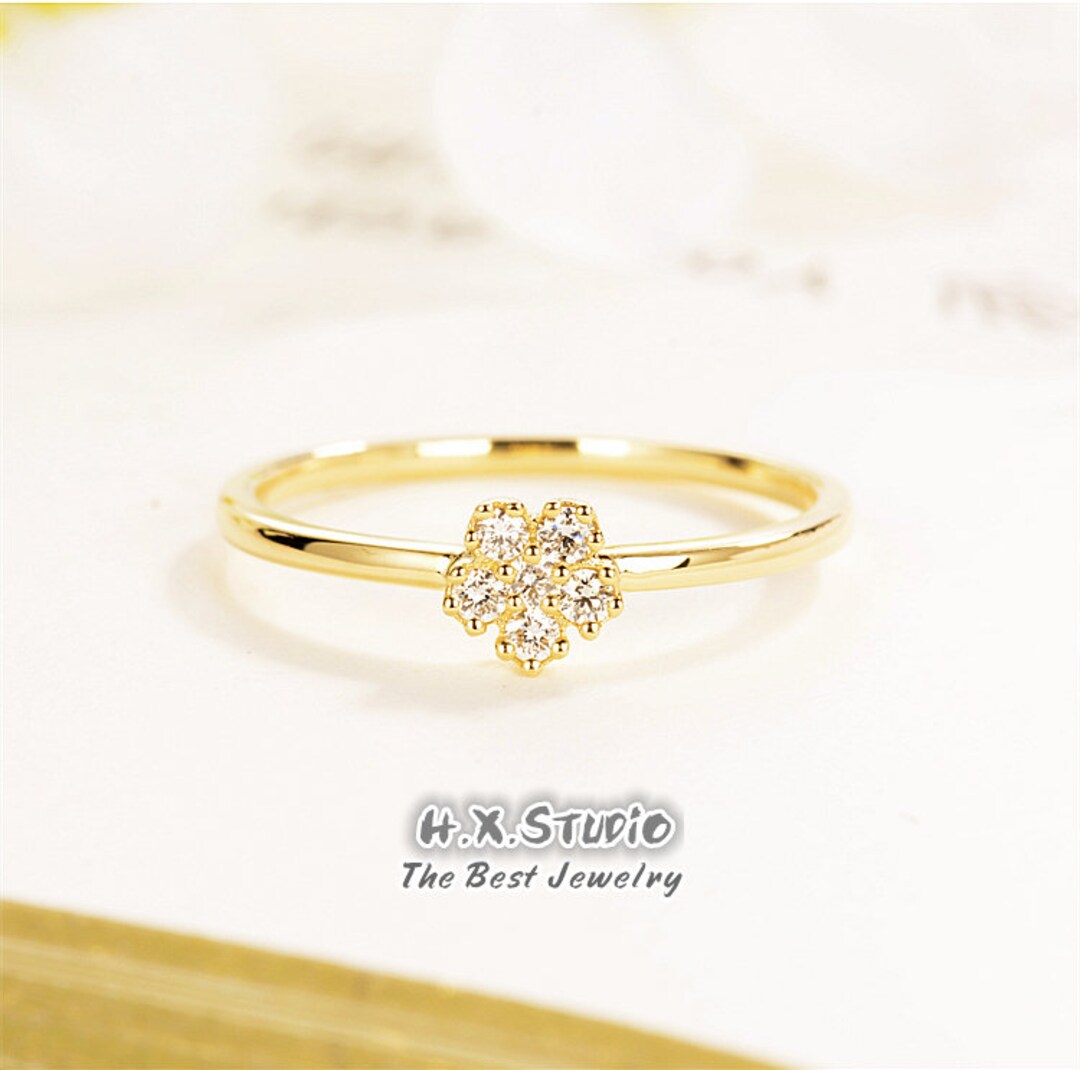 Anillos De Boda De Compromiso Con Diamantes - Joyería