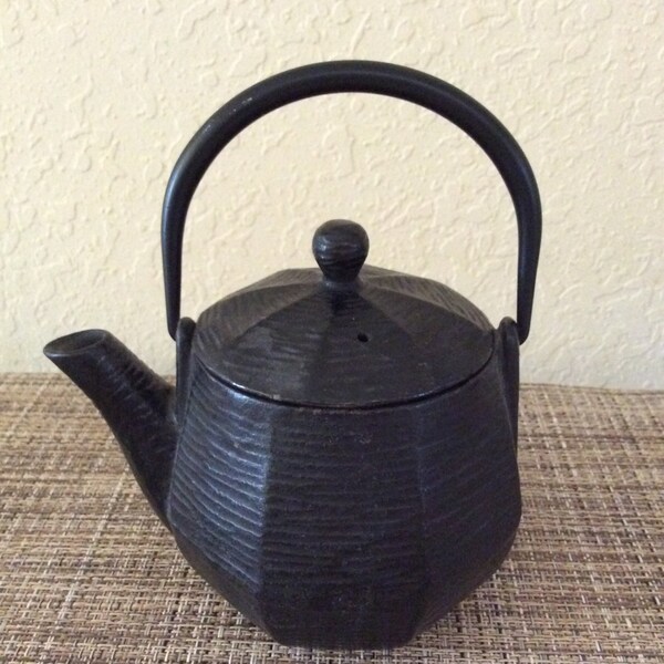 Japanese cast iron teapot