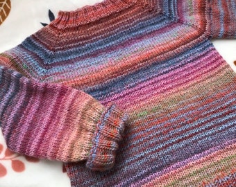 Child's Striped Raglan Sweater