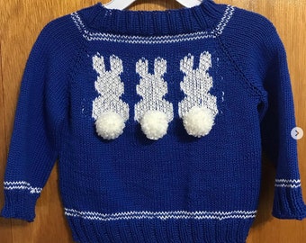 Baby Cottontail Bunny Sweater Jumper