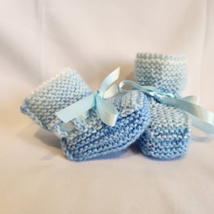 Multicolor Hand Knit Baby Booties, Newborn Babies Booties, Unisex Booties, Babyshower Gift Idea, Baby Shoes, Baby Socks