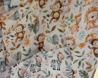 Zoo animals blanket