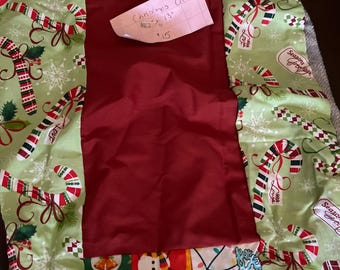 Christmas cookie table runner