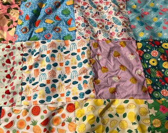 Summer baby throw