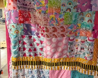 Unicorn throw blanket