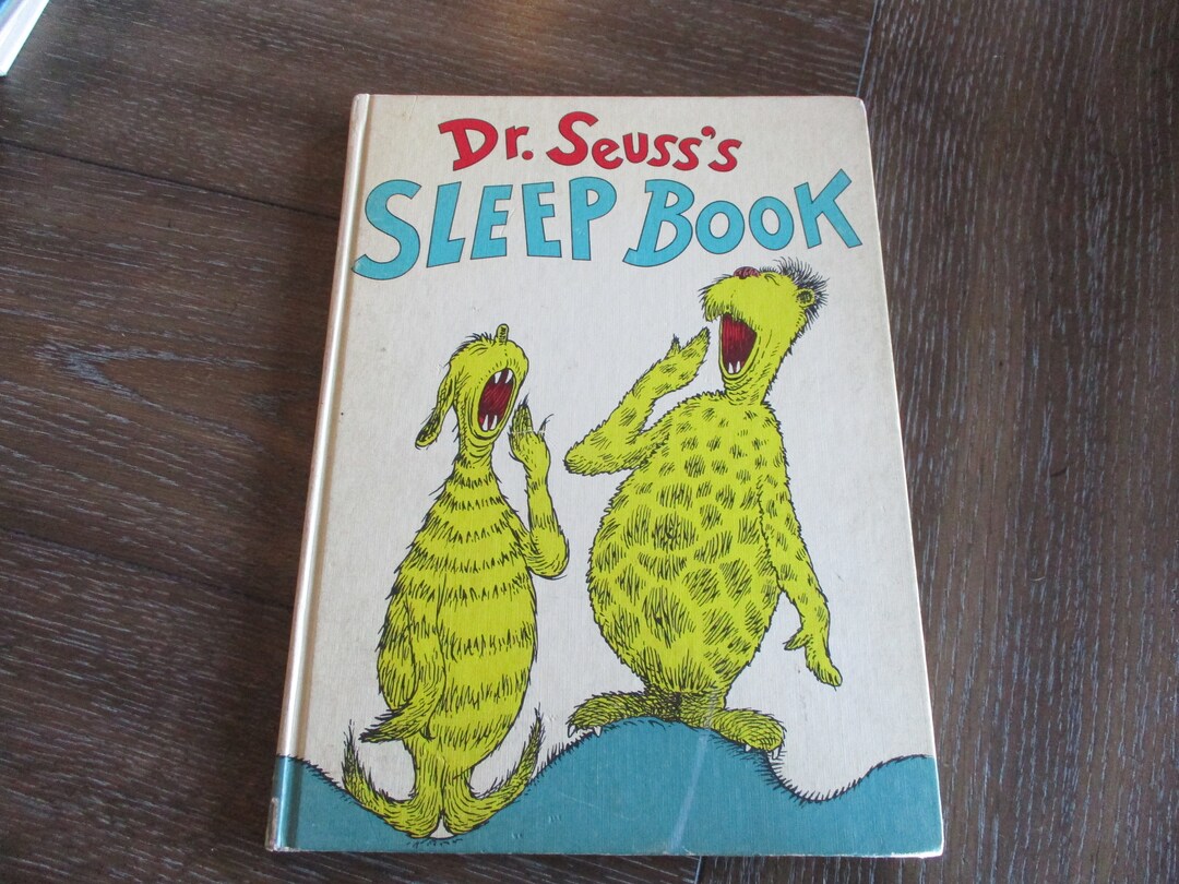 SLEEP BOOK Dr. SEUSS 1962 First Edition - Etsy