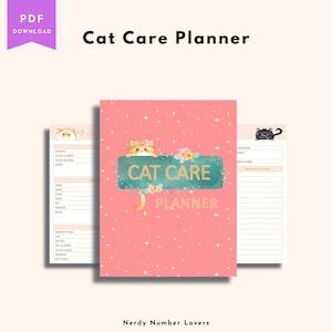 Cat Care Digital Planner