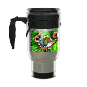 Colors of Yarn Stainless Steel Travel Mug 14oz Eco Coffee Cup