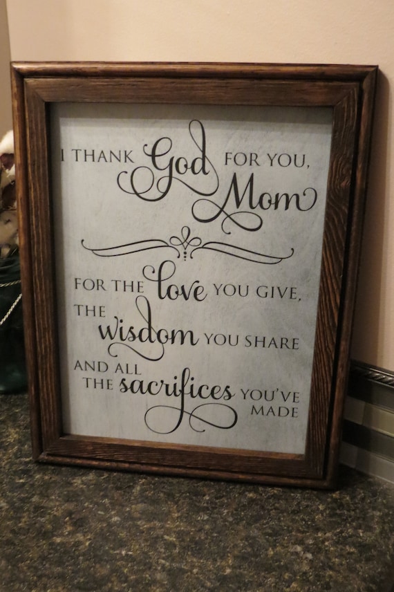 god mom picture frame