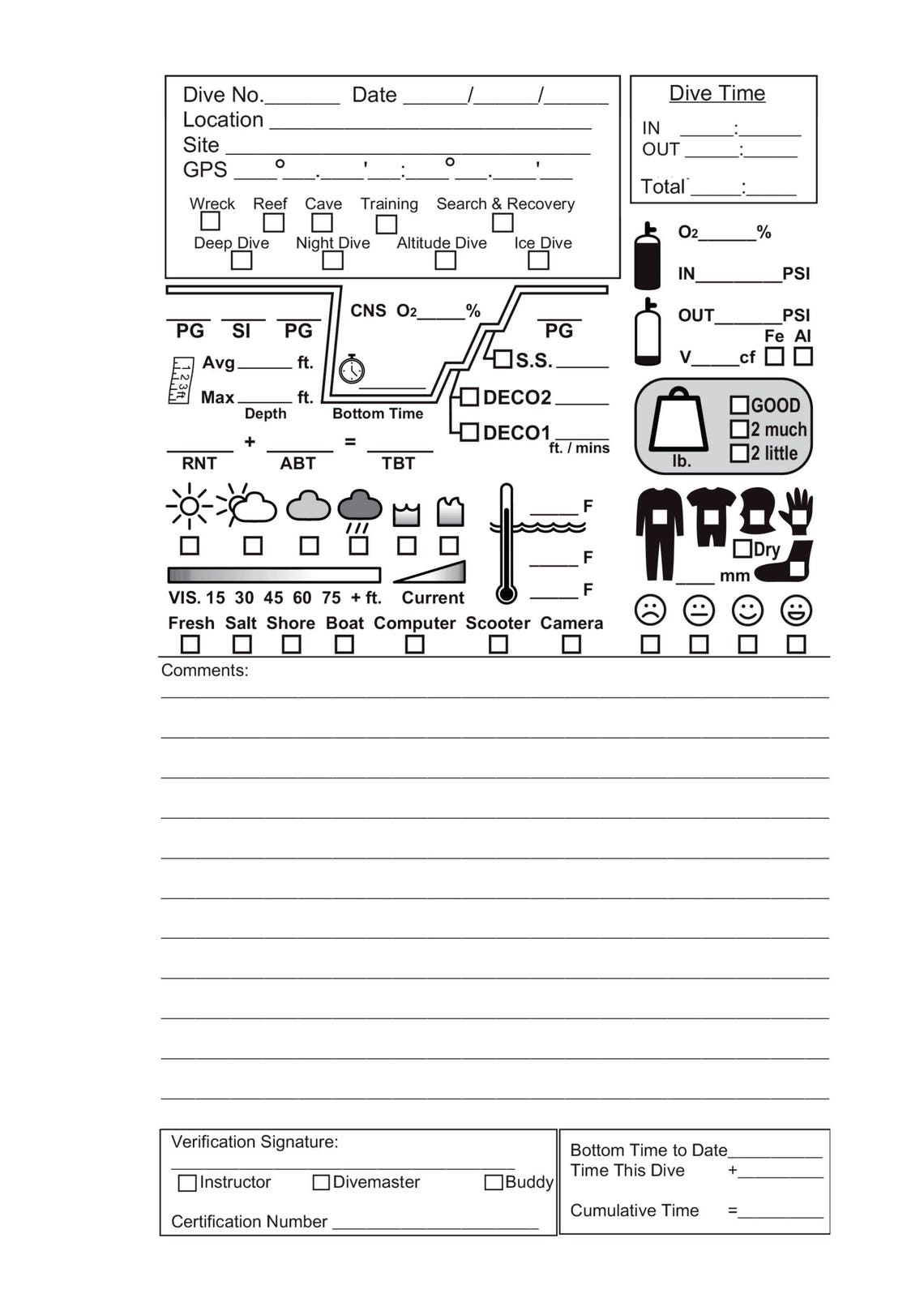 dive-log-pages-printable-file-scuba-diver-log-book-pages-etsy