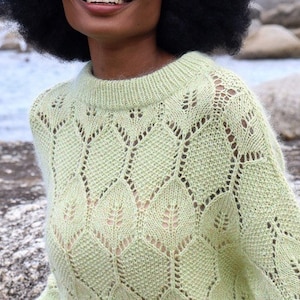 Bumblebee Sweatshirt - KNITTING PATTERN - PDF