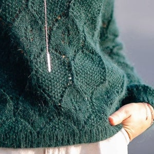 Bumblebee Sweatshirt - KNITTING PATTERN - PDF