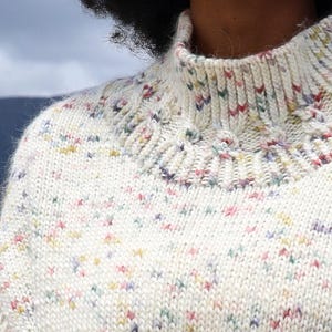 Jacaranda Slipover - KNITTING PATTERN - PDF