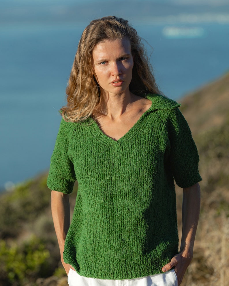 Safari Polo KNITTING PATTERN PDF image 2