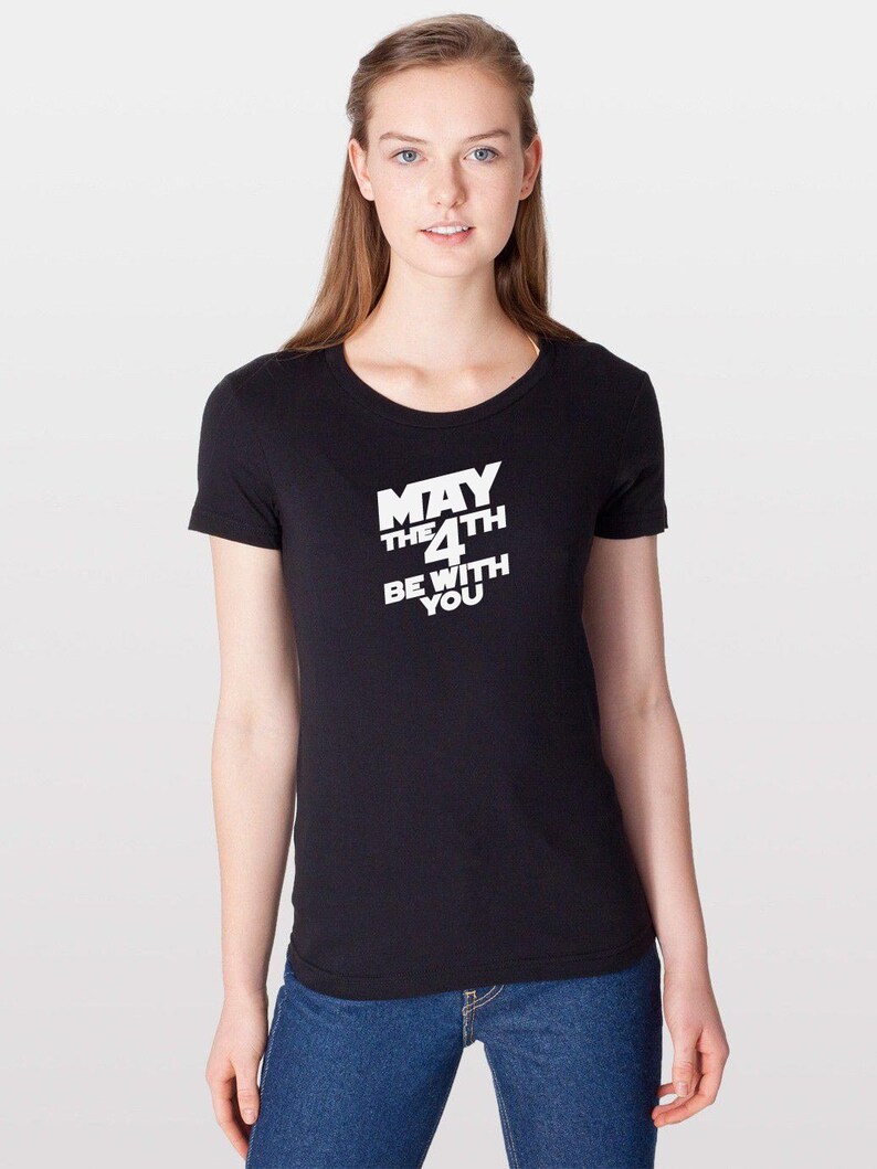 Star Wars May the 4th Be With You T Shirt Womens - Etsy