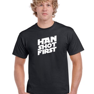 Han Shot First T Shirt Men&#39;s