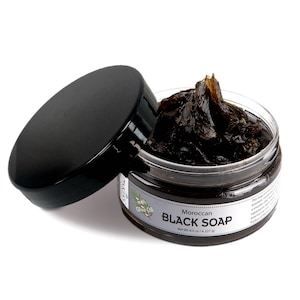 Moroccan &quot;Beldi&quot; Black Soap - 8 oz - 9 scents!