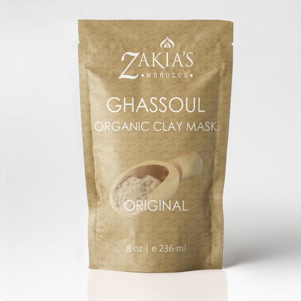 Moroccan Ghassoul Clay Powder - Face & Hair Mask - Three Scents