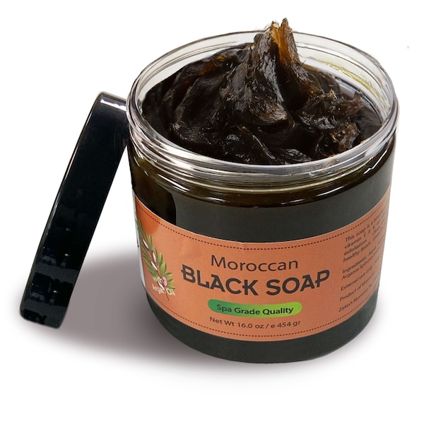 Moroccan Black Soap with Argan Oil