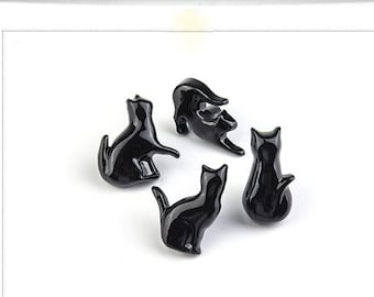 Cat Knob Bathroom drawer cabinet handle Living room Furniture cabinet handle Closet cabinet Book Cabinet knob Shoes cabinet pulls- A184