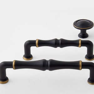 Black handle Drawer pull Furniture Cabinet pull closet door pull cabinet wardrobe cabinet handle furniture black round single hole knob-A648