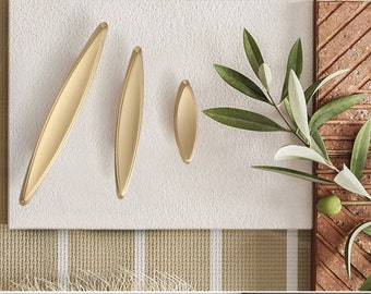 Brass handle Living room Furniture cabinet golden pull Closet drawer knob bathroom drawer knob Book Cabinet knob Shoes cabinet fitting - A86