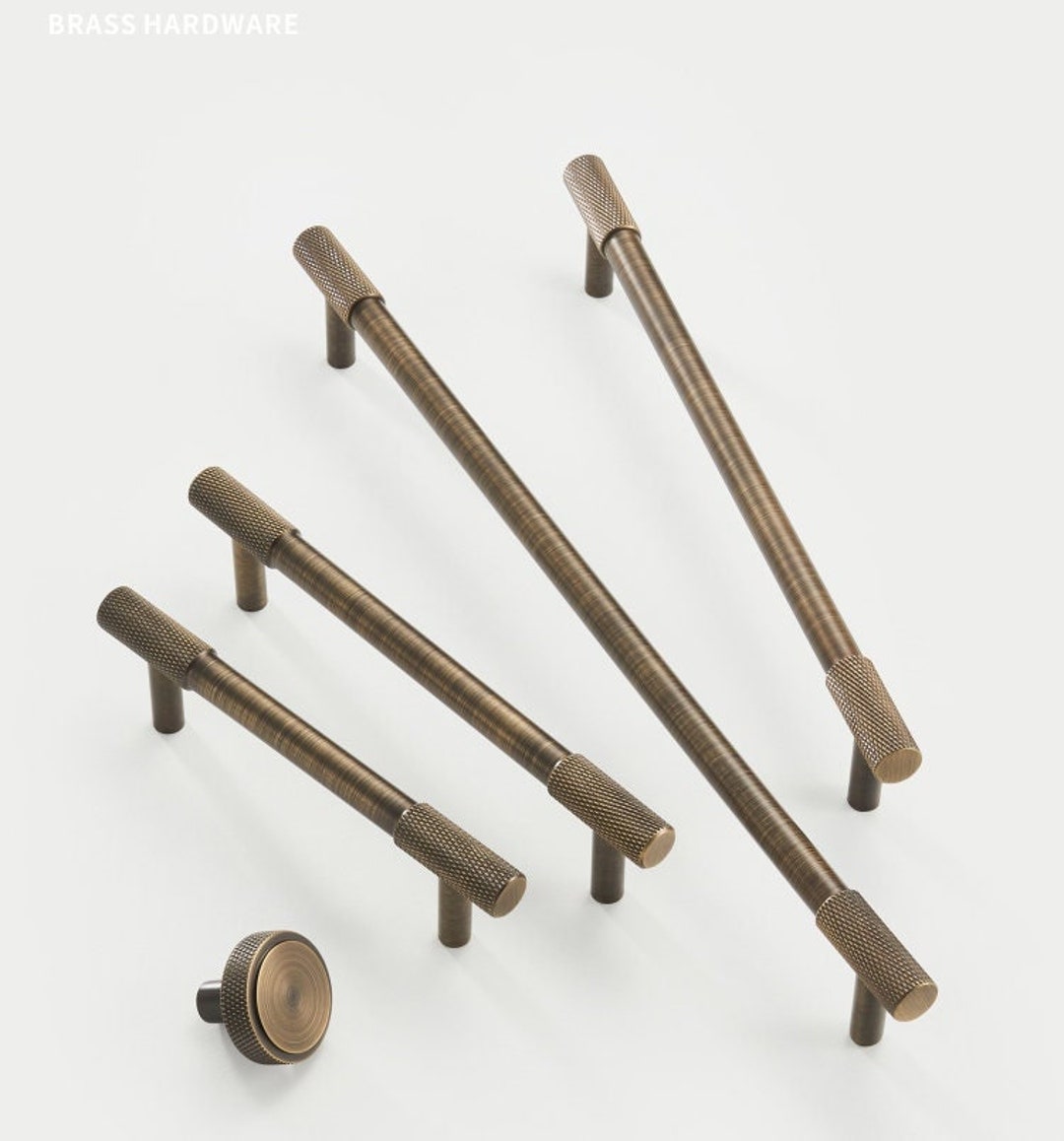 Solid Brass Handle Furniture Antique Brass Handle Etsy